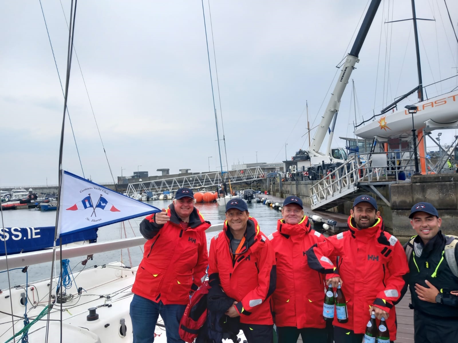 The Gustavia Yacht Club at the Royal Irish Yacht club ChallengeDay 2